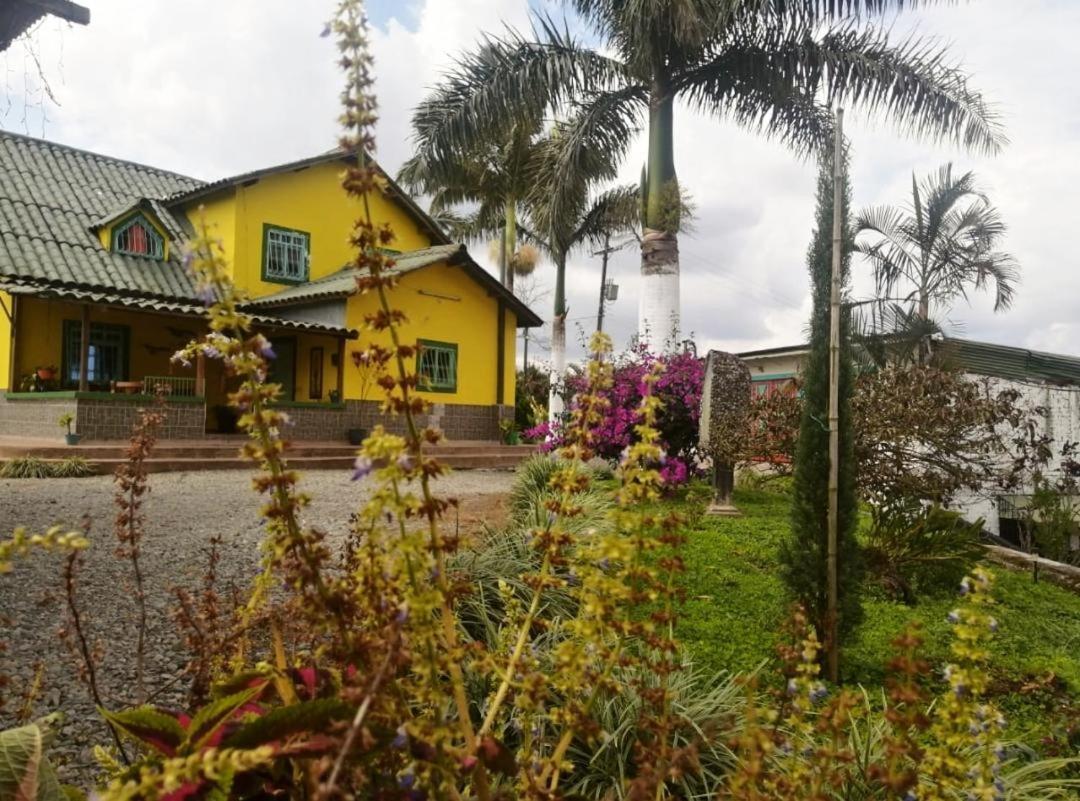 Finca Turistica Santa Clara Vandrarhem Calarcá Exteriör bild