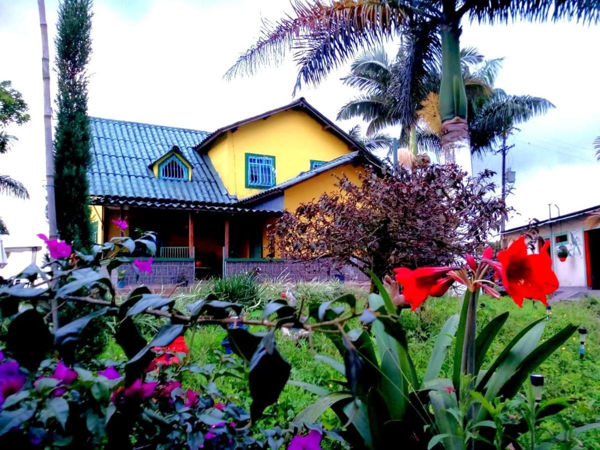 Finca Turistica Santa Clara Vandrarhem Calarcá Exteriör bild