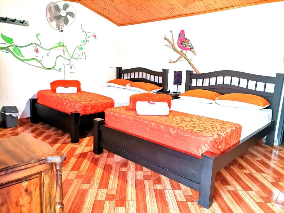 Finca Turistica Santa Clara Vandrarhem Calarcá Exteriör bild